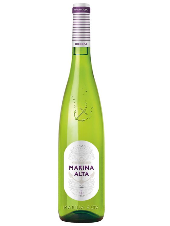 Botella blanco Marina Alta_marina alta