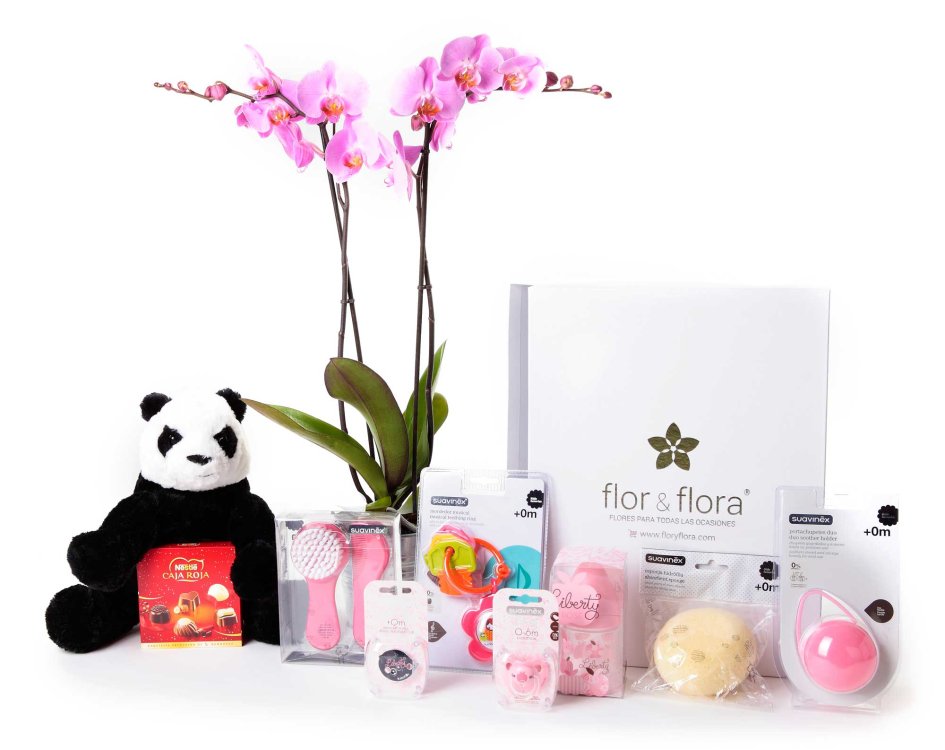 Caja regalo total rosa + peluche y bombones_orquidea-+caja-grande-blanca-+total-rosa