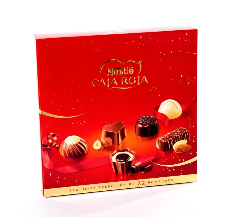 Caja roja Nestlé 22 bombones_caja-bombones-22-unidades